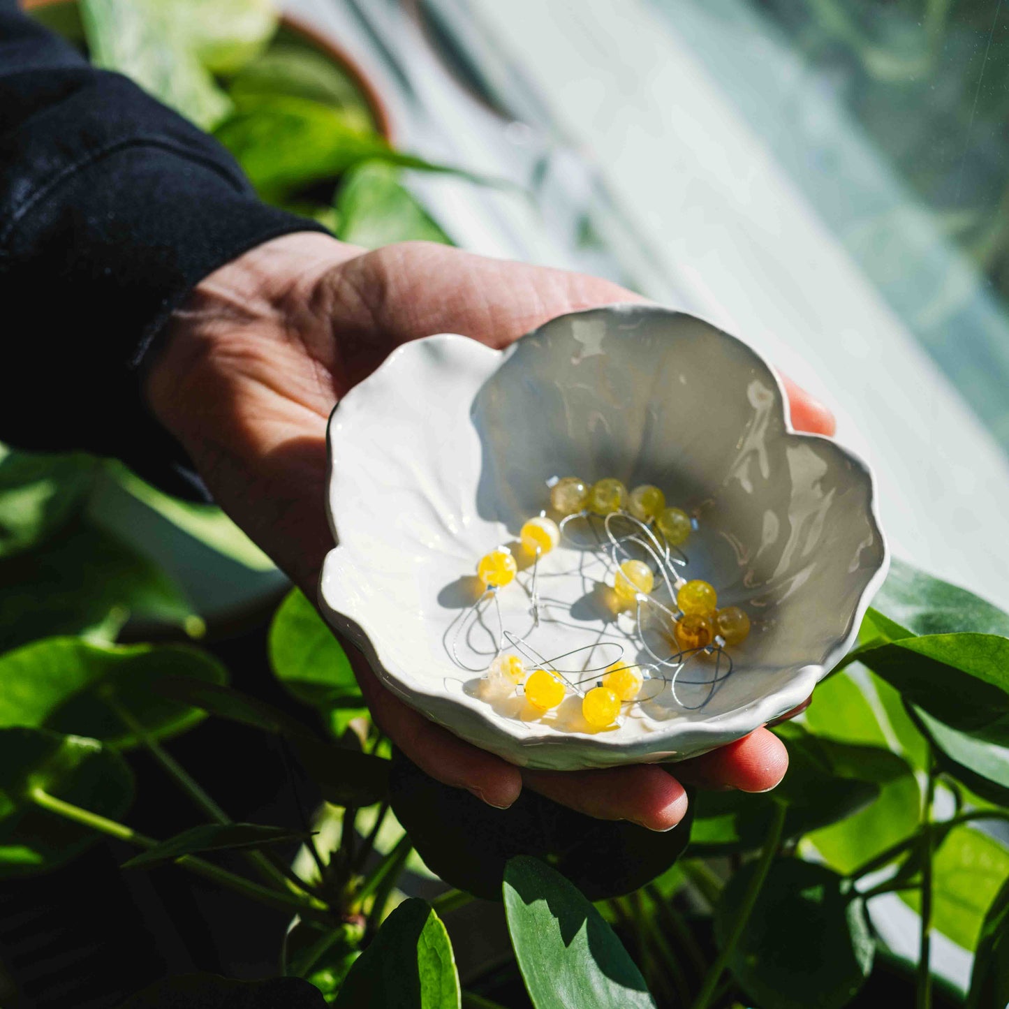 Stickmarkörer i glas 5 st - Wool n Wonder