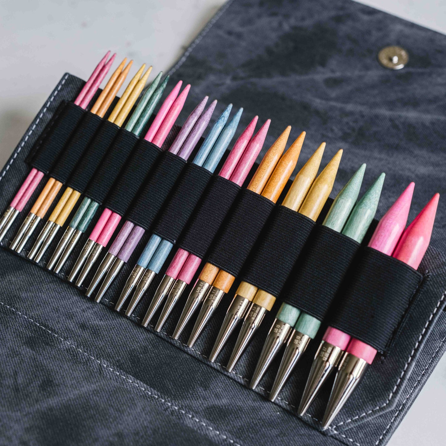 LYKKE Colour stickset (13 cm) - Wool n Wonder