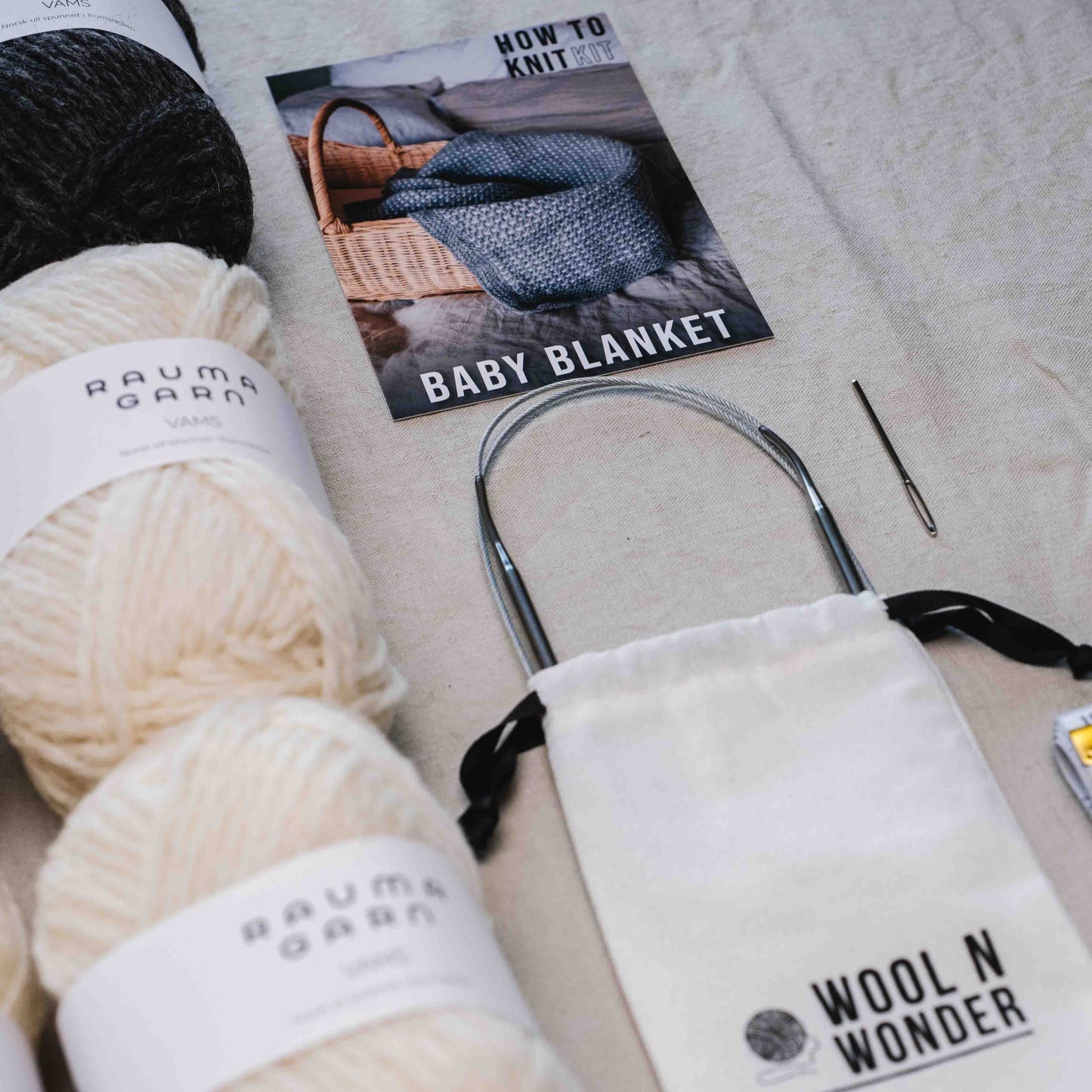HOW TO KNIT - KIT Baby Blanket - Wool n Wonder