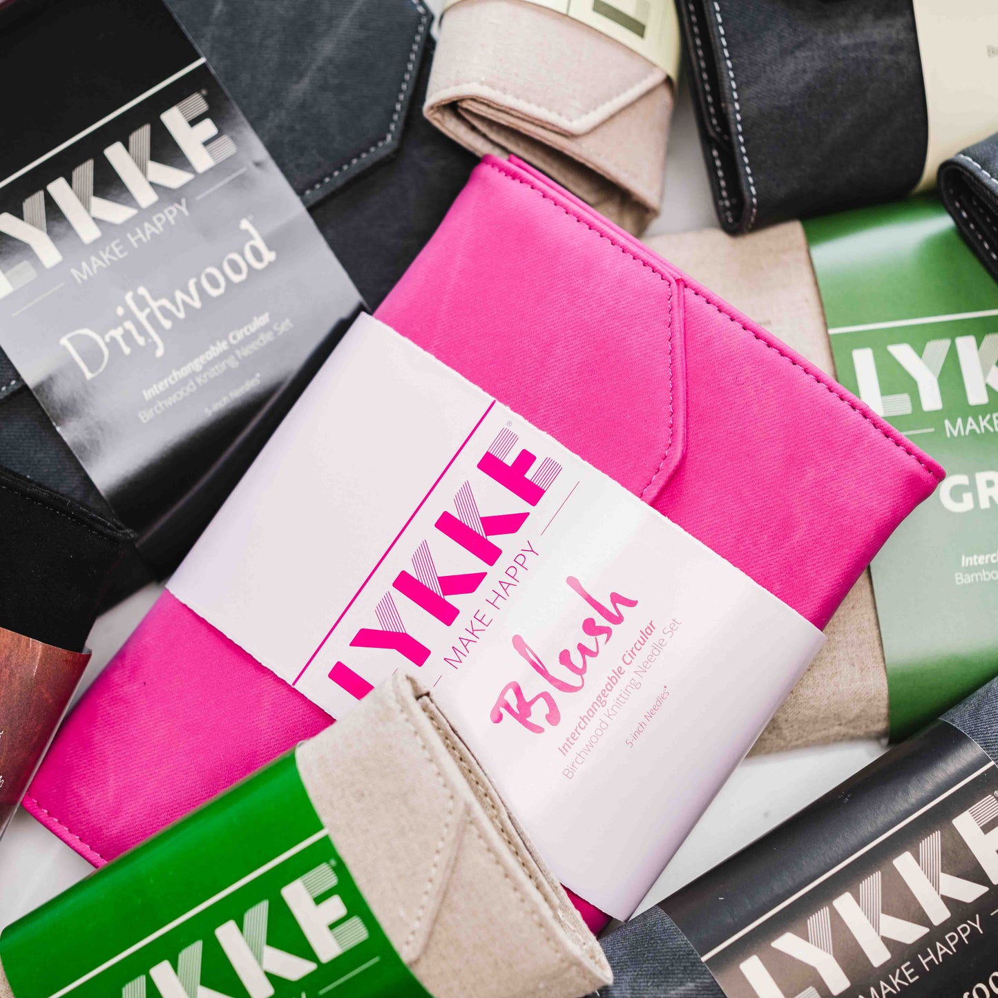 LYKKE Blush stickset (13 cm) - Wool n Wonder