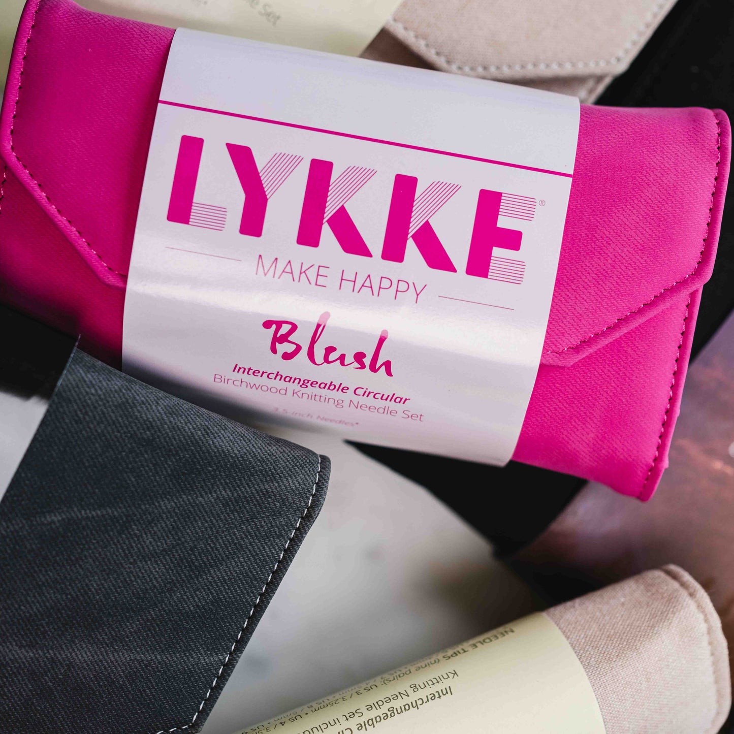 LYKKE Blush stickset (9 cm) - Wool n Wonder