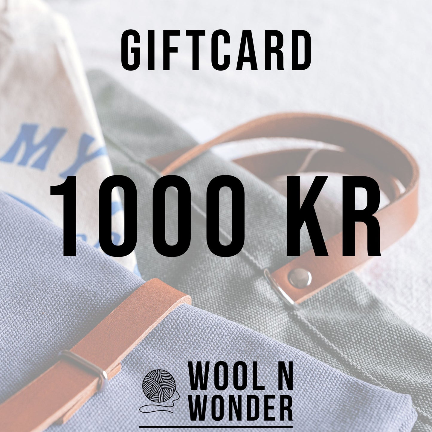 Wool n Wonder Presentkort - Vykort