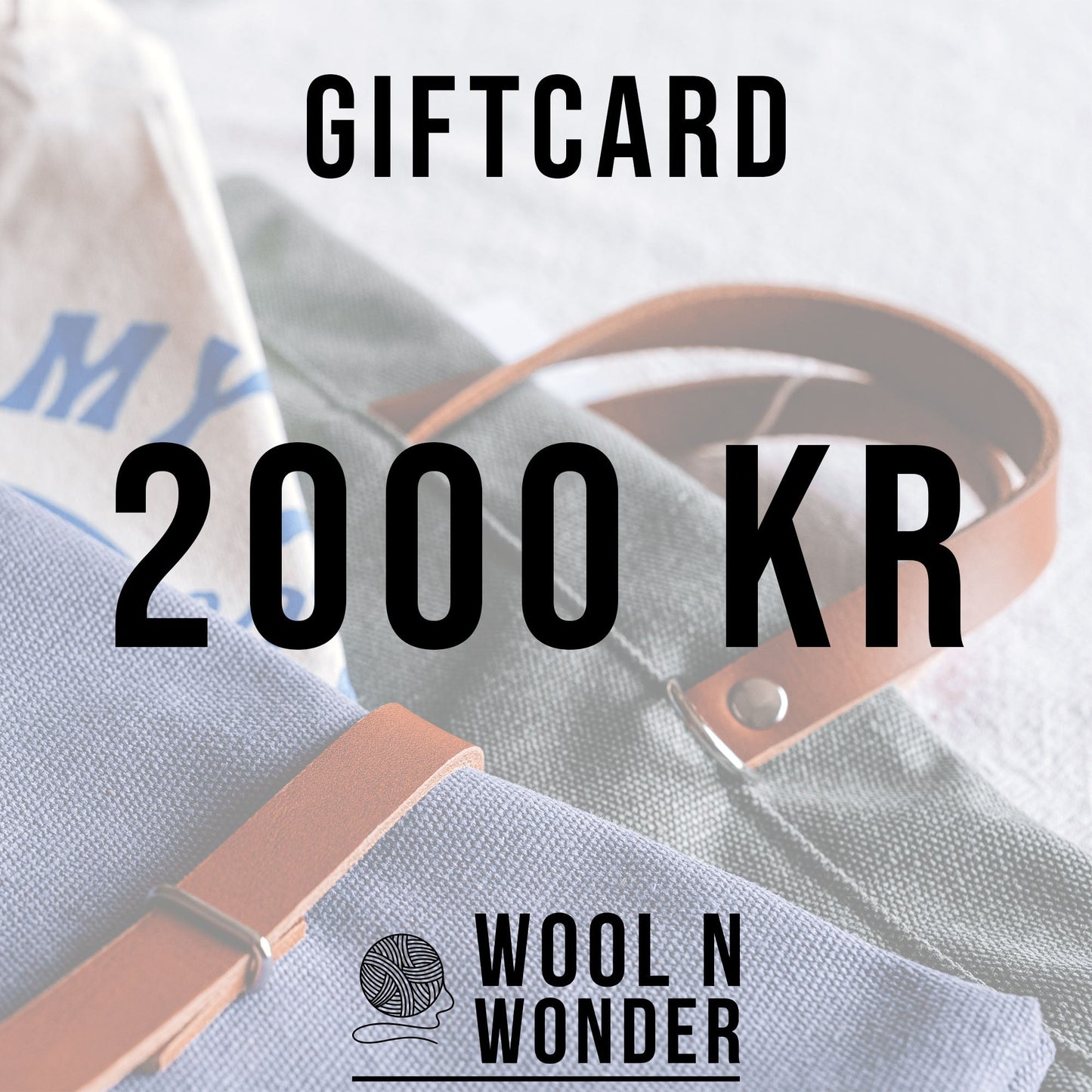 Wool n Wonder Presentkort - Vykort