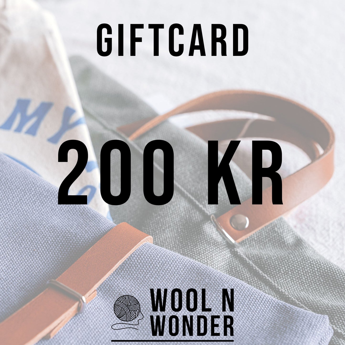 Wool n Wonder Presentkort - Vykort