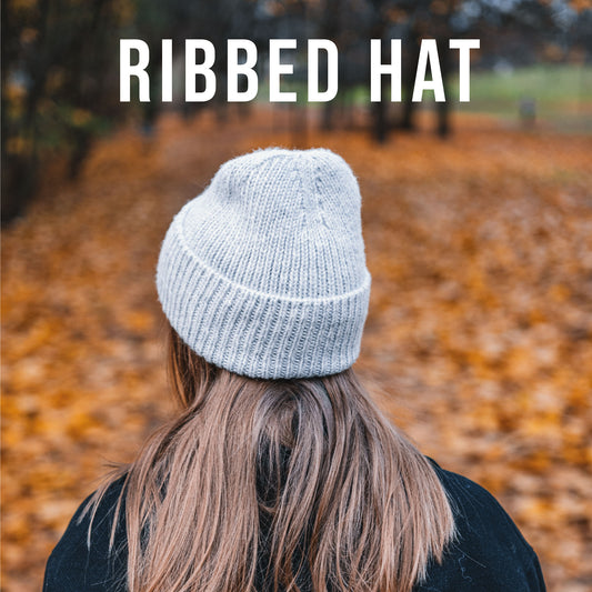Stickmönster - Ribbed Hat